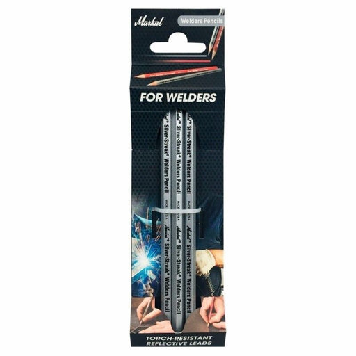 Markal 3PC Silver Streak Welders Pencil, Silver  Welders Pencil -96101 Made USA - FISHER DISCOUNT