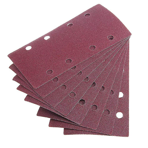 4PC 93x230mm 8 Hole Sandpaper Sanding Paper Sand Sheet 40/80/120/ 180/240Grits - FISHER DISCOUNT