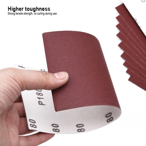 93x230mm Mesh Sanding Discs Sandpaper Pads  Sanding Hook and Loop 120-600 Grit - FISHER DISCOUNT