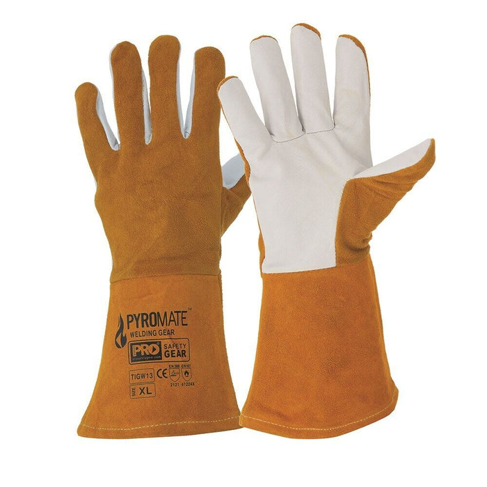 Pro Choice Pyromate Tigga Platinum Soft Skin Tig Welders Gloves - TIG - Plasma - FISHER DISCOUNT