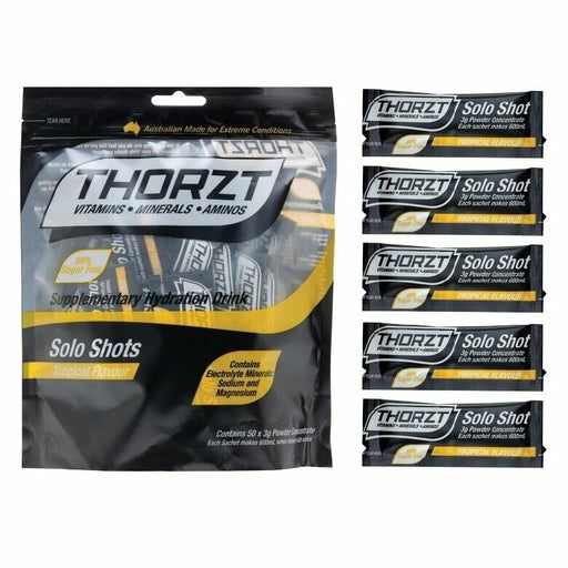 Thorzt Sugar Free Electrolyte Concentrate Powder Sachet 50xPCS *Australian Made* - FISHER DISCOUNT