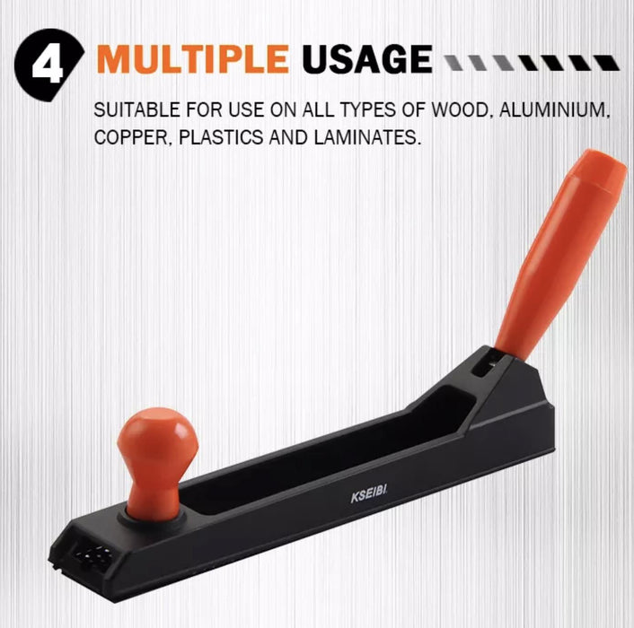 250x40mm Multi-rasp Super-cast Fine-Cut Multi Rasp Blade Block Plane Wood Planer