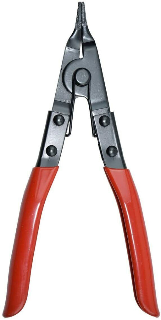 LOCK RING LOCKRING CIRCLIP PLIERS RIGHT-ANGLE KNURLED TIPS PRO 210MM Made TAIWAN - FISHER DISCOUNT