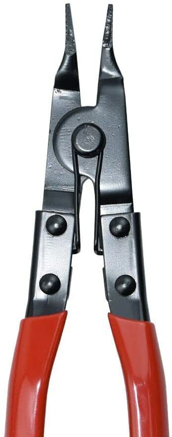 LOCK RING LOCKRING CIRCLIP PLIERS RIGHT-ANGLE KNURLED TIPS PRO 210MM Made TAIWAN - FISHER DISCOUNT