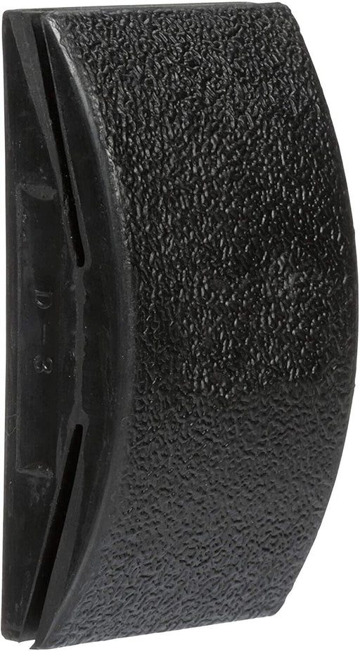 Black Rubber Sanding Block Hand Pad 65mm x 120mm For Sanding Paper - FISHER DISCOUNT