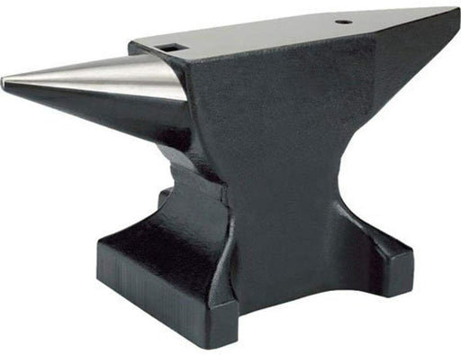 GRIPWELL Anvil Cast Iron Anvil Long Round Horn Metal Work Hardy Hole 5-100kg - FISHER DISCOUNT