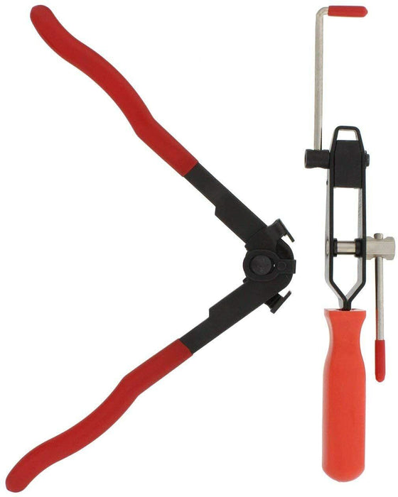 2Pcs CV Joint Boot Clamp Pliers Set Car Banding Tool Ear Type Install Kit Set AU