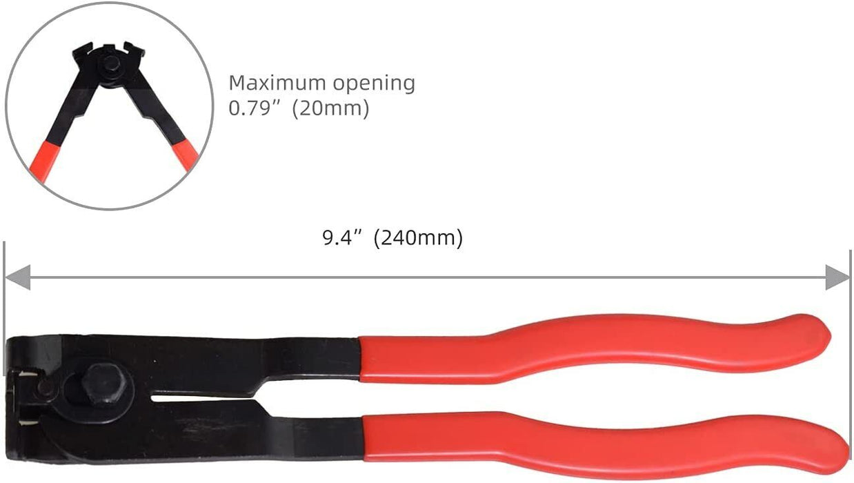 2Pcs CV Joint Boot Clamp Pliers Set Car Banding Tool Ear Type Install Kit Set AU