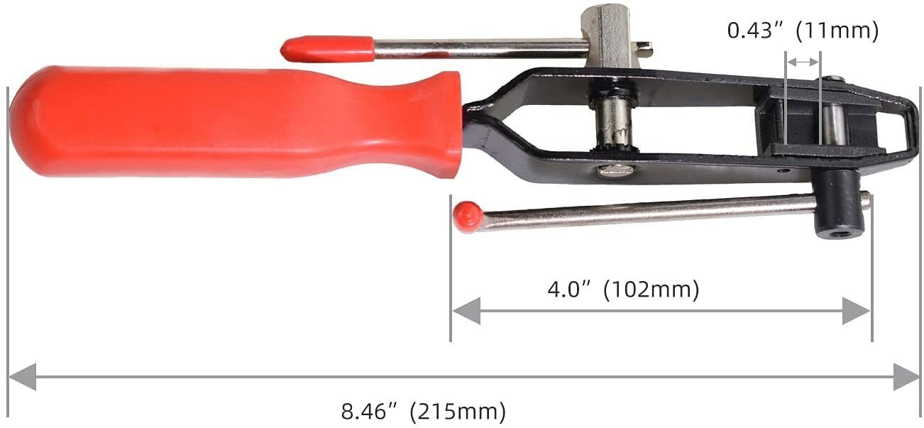 2Pcs CV Joint Boot Clamp Pliers Set Car Banding Tool Ear Type Install Kit Set AU