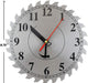 8" Wall Clock Circular Saw Steel Blade Tool Quartz Workshop House New Gift - FISHER DISCOUNT