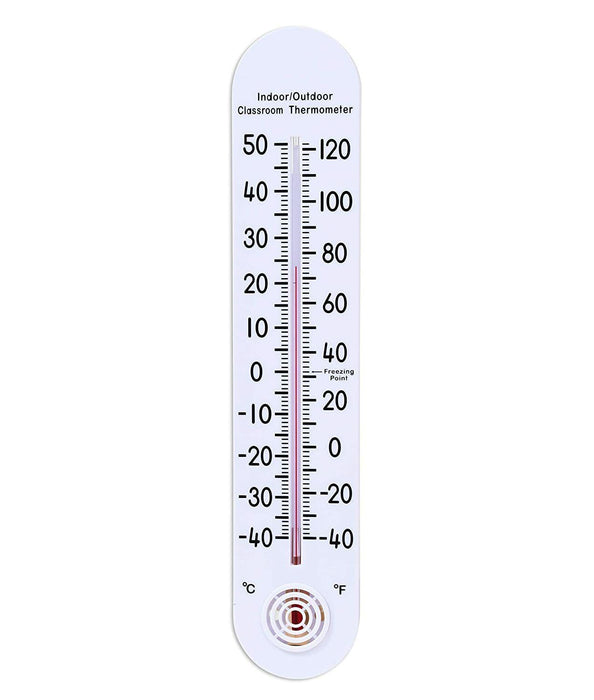 Indoor Outdoor Jumbo Thermometer Temperature Wall Hanging Room Sensor 20/40cm