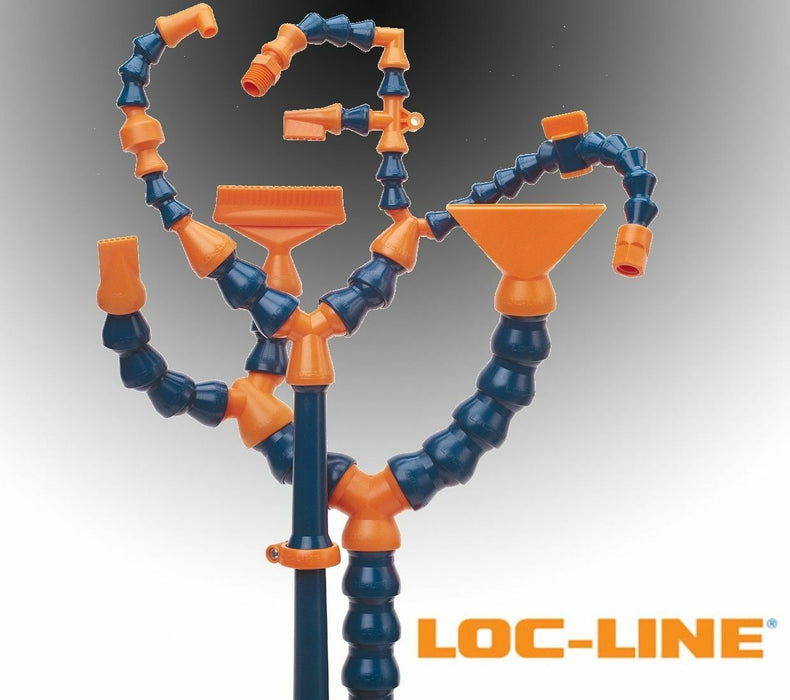 Loc-Line Modular Hose 3/4" System - 3/4" Adjustable Coolant Hose Kit 5 Pce 60513