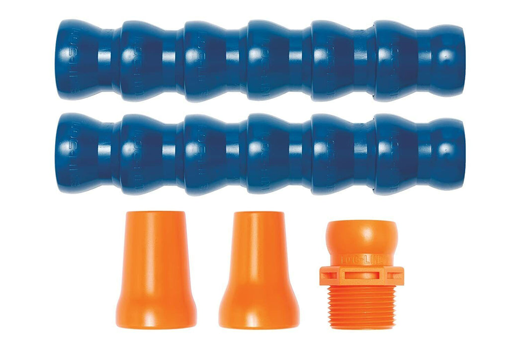 Loc-Line Modular Hose 3/4" System - 3/4" Adjustable Coolant Hose Kit 5 Pce 60513