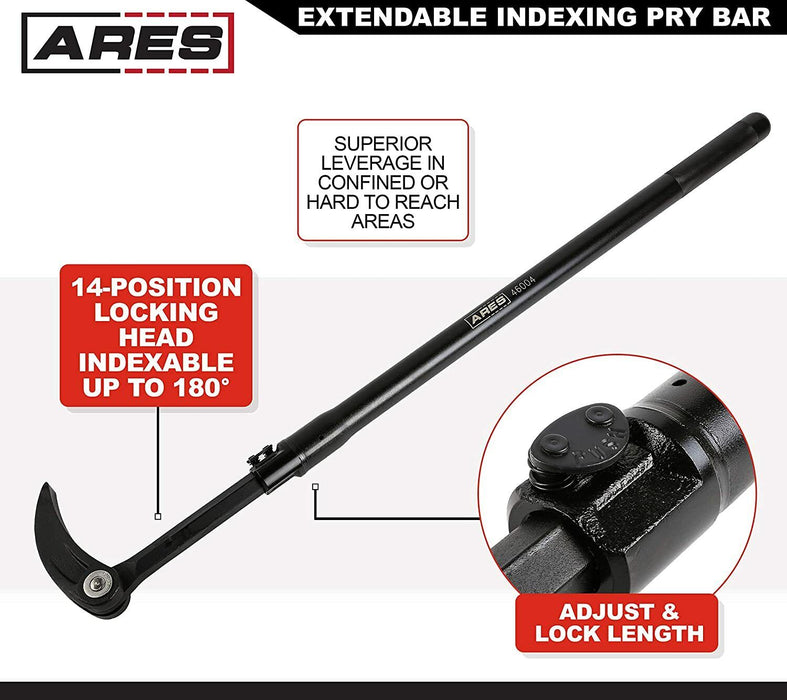 MAXIGEAR Extendable Indexing Pry Bar 450-1350mm MADDE IN TAIWAN