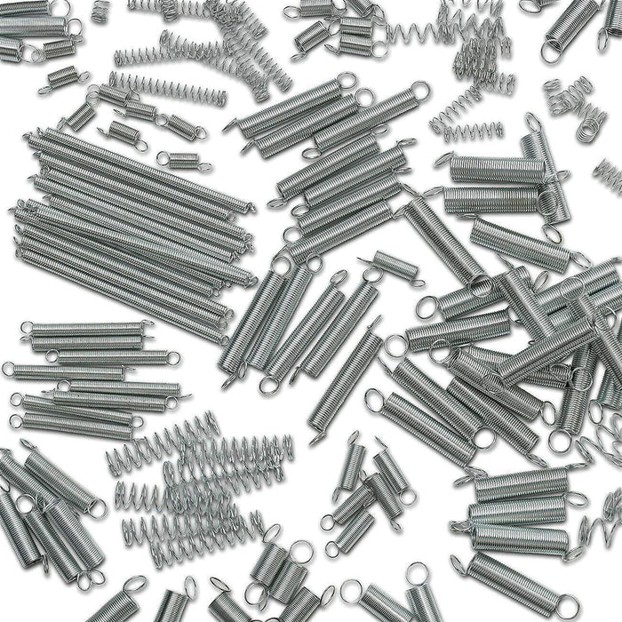 200Pcs Small Spring AssortmentSet Kit Steel Compression Extension Coil AU Stock