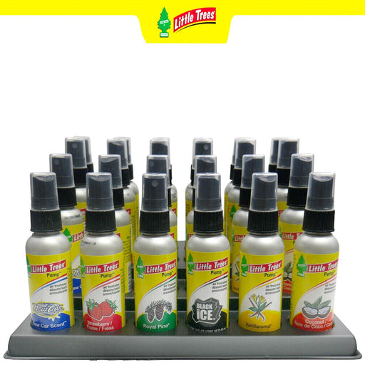 Little Trees 2 oz Pump Spray Air Freshener Home and Office 6 style choose - FISHER DISCOUNT