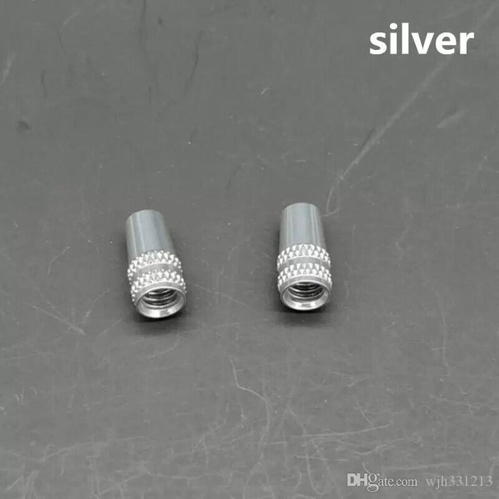 Fouriers Silver BIKE Presta Tyre Valve Dust Caps Covers for MTB Bike Wheel x 2pc