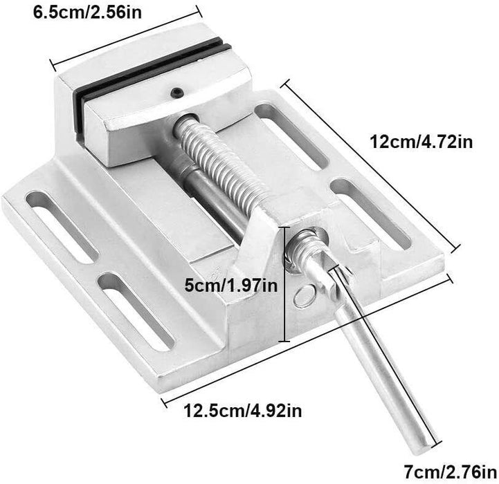 2.5" VICE 63mm DRILL PRESS VICE DRILL VICE HEAVY DUTY Drill Bench Locking Clamp