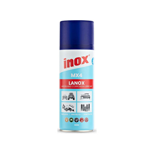 Inox Spray Genuine Lanox® MX4 300gm Anti corrosion lanolin lubricant Marine Auto - FISHER DISCOUNT