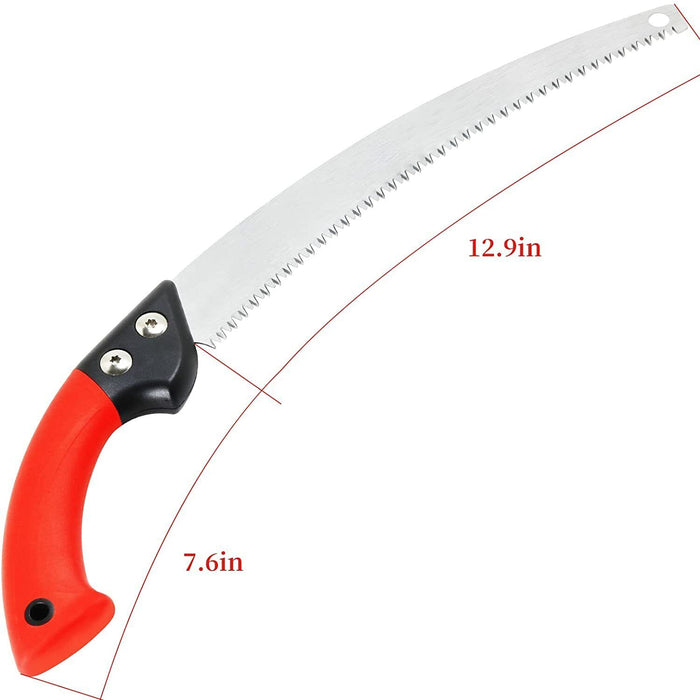 300L Curved Pruning Saw Tree Hedge Garden Plant Trimmer Cutter Blade AU STOCK - FISHER DISCOUNT