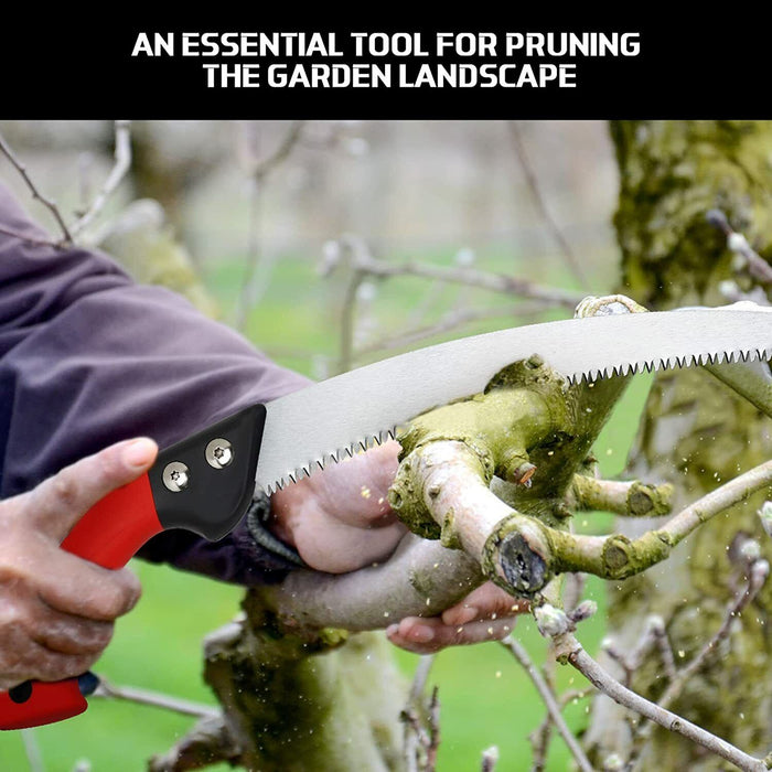 300L Curved Pruning Saw Tree Hedge Garden Plant Trimmer Cutter Blade AU STOCK - FISHER DISCOUNT