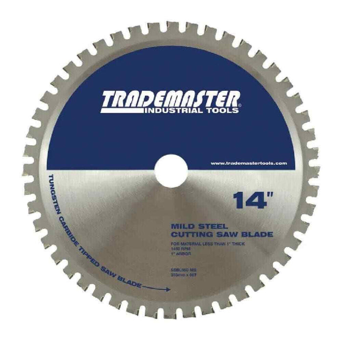 Trademaster 355mm (14″) TCT 66T Mild Steel Saw Blade Suits S14 Cold Cut Saw