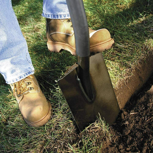 Heavy duty Border Spade Trenching Shovels Long Head Digger Strong Garden Plant - FISHER DISCOUNT