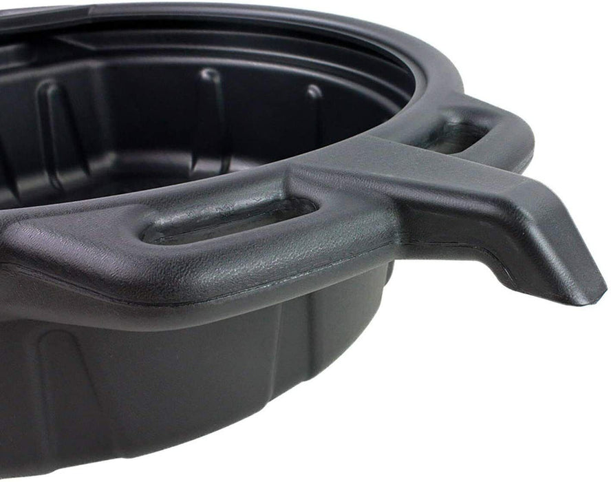 15L OIL DRAIN PAN 15 Litre OIL DRAINER OIL DISH COOLANT RECOVERY PAN TRAY POURER - FISHER DISCOUNT