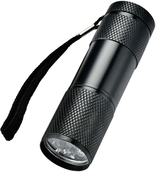 Portable Torch Mini Bright 9 LED Survival Camping Hiking Outdoor Pocket Multi