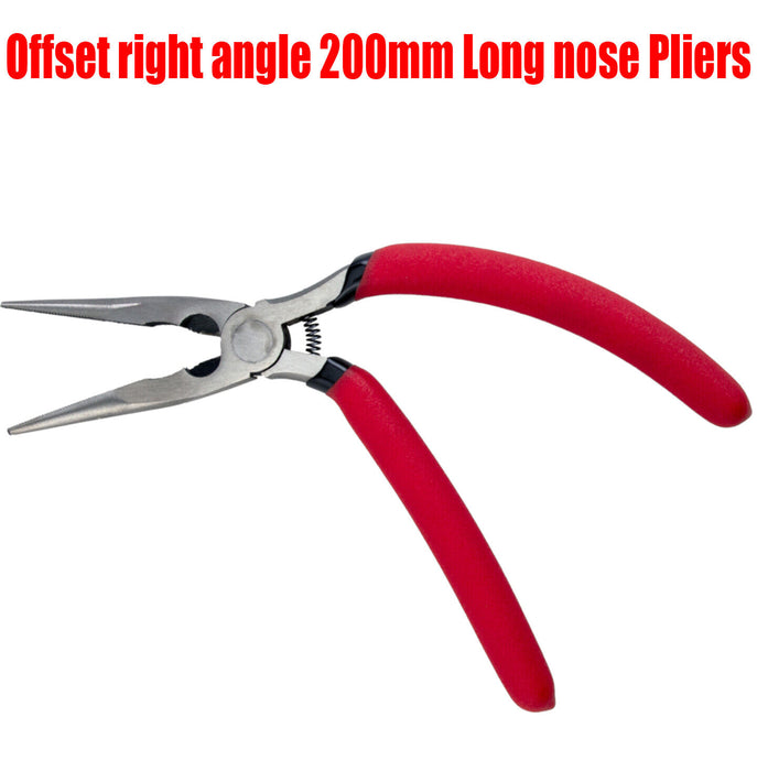 200mm Right OFFSET BENT NOSE LOCKING PLIER / VICE GRIP CR-V
