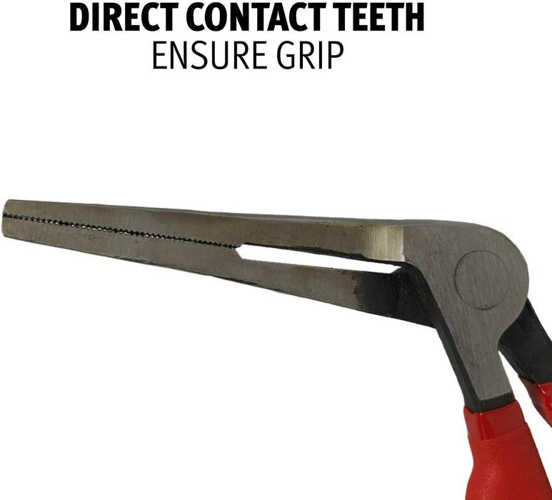 200mm Right OFFSET BENT NOSE LOCKING PLIER / VICE GRIP CR-V