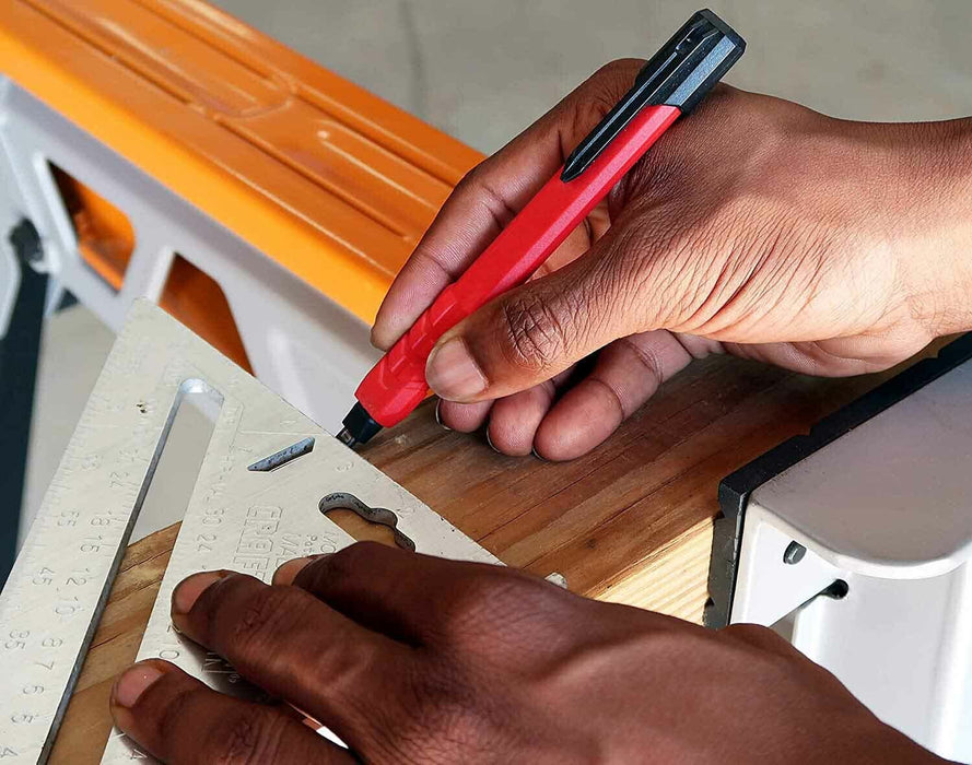 2PC Carpenters / Builders Mechanical Pencil For Wood Concret Ceramic 10PC Refill