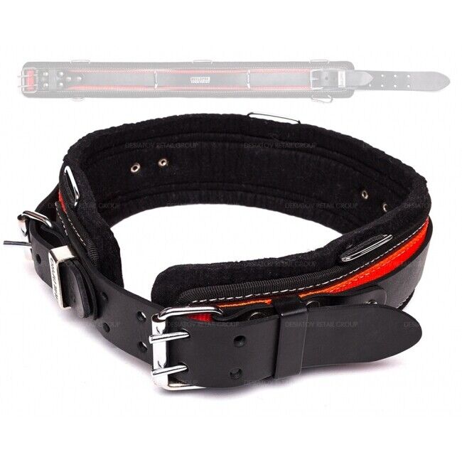BuildPro All Rounder Belt 46" Leather Heavy Duty Stitching Back Support LBBAR46