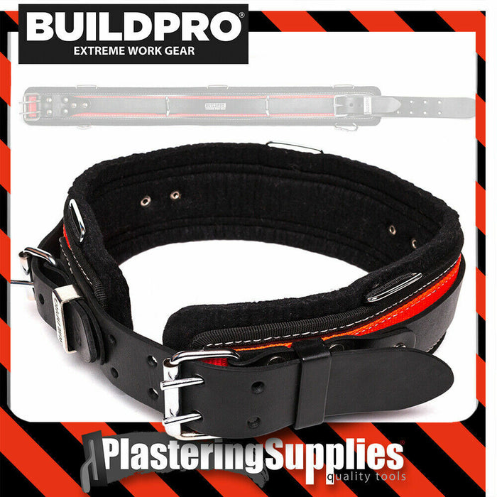 BuildPro All Rounder Belt 44" Leather Heavy Duty Stitching Back Support LBBAR44