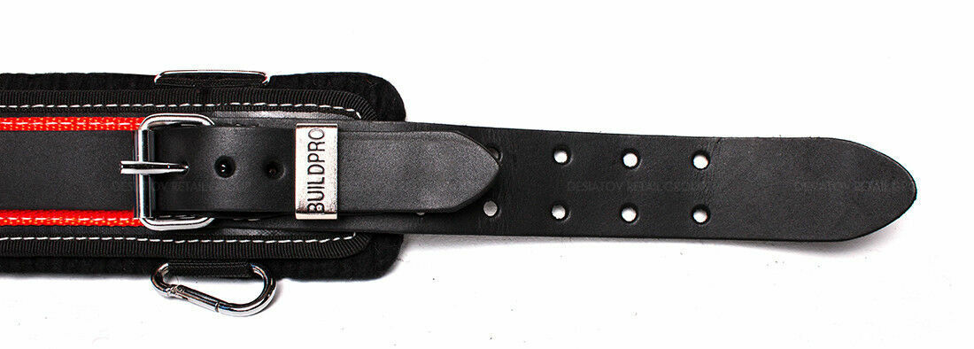 BuildPro All Rounder Belt 38" Leather Heavy Duty Stitching Back Support LBBAR38