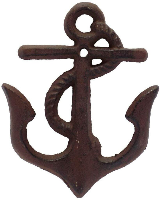 Chic Rustic Metal Anchor Hooks Home Cafe Shop Wall Door Decorative Hook Hanger