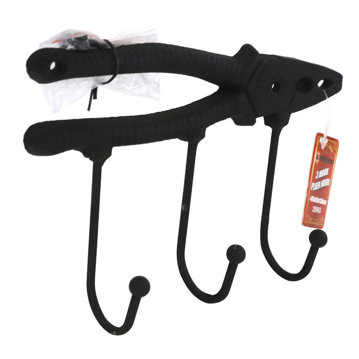 Hat & Coat Hook Solid Metal Old School Plier  Hooks Vintage Retro AU STOCK