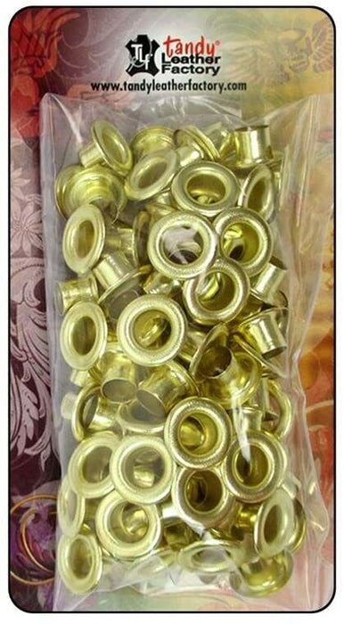 100pcs/Set Metal Eyelets Grommets With Washer  DIY Leather Craft Shoes Tool