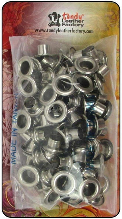 100pcs/Set Metal Eyelets Grommets With Washer  DIY Leather Craft Shoes Tool