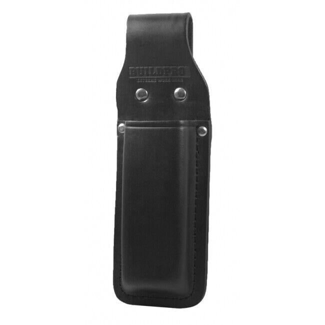 BuildPro Utility Knife Holder Leather Heavy Duty Stitching Frog Pouch LBFUKP
