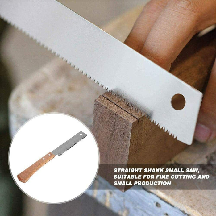 12'' Hand Saws Double Sided Flush Cut Tenon Saw with Wood Handle Woodworking AU