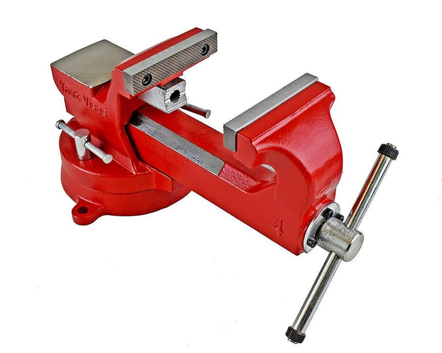 Austempered Ductile Iron Vise 360 Degree Swivel Base Bench Clamp with pipe jaws