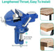 50mm MINI SWIVEL BENCH CLAMP Small Table Top Vice Rotating Base Flat Jaw AU - FISHER DISCOUNT