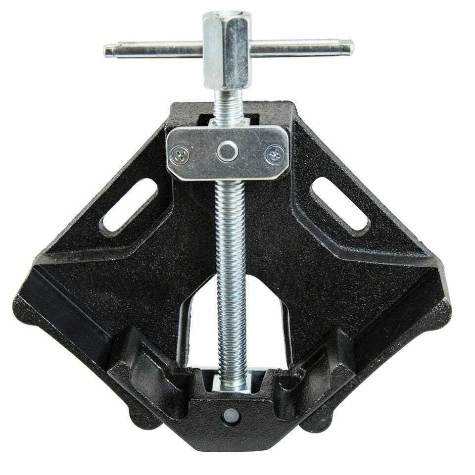 thumbnail image 2 of 11" Adjustable 90° Corner Clamp Right Angle Vise - Alloy Steel 2 of 4