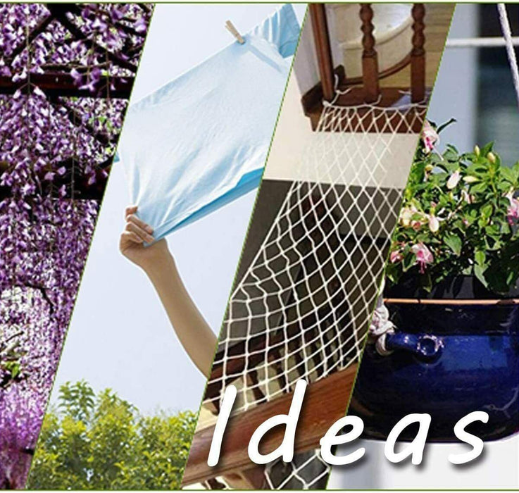 10PC Rope 40m 8mm Multi Braided Thick All Purpose Car Boat Trailer Outdoor Cord