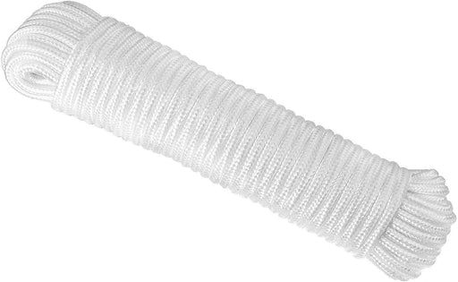 White Poly Rope Coils Roll Fence Polyrope Camping Tarpaulins Sailing Agriculture - FISHER DISCOUNT