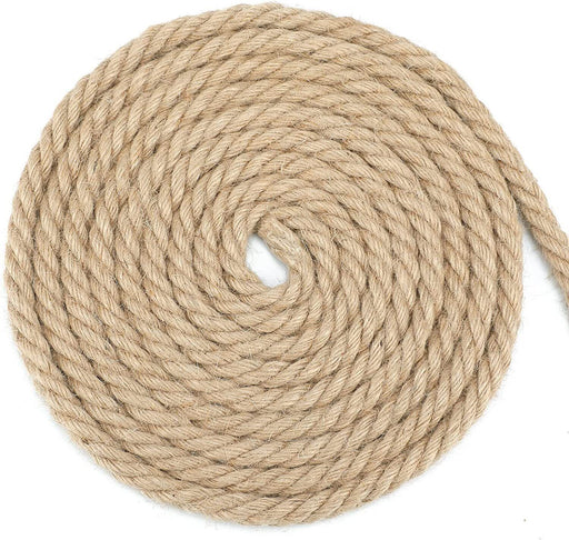 Sisal Rope Natural Jute Hemp Manila Twine Cord Thick 5 6 8 10mm Art Bottle Craft - FISHER DISCOUNT