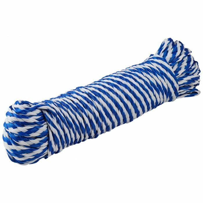 10mm x 23m Super Heavy Duty Ski Tube Rope Person Rider Blue High Strength -500kg