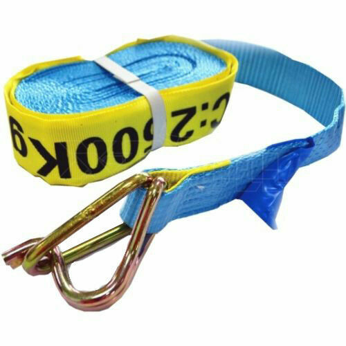 Ratchet Tie Down Straps (10 Packs) 25mm x 6m Trailer Truck Commercial Strap