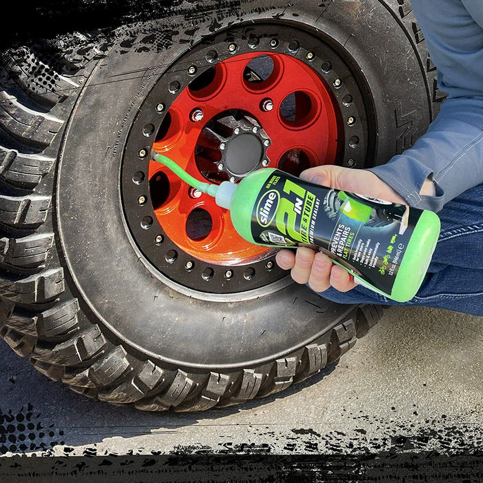 Slime Tire Sealant 946ml Puncture Repair Prevent Repair Flat Tyres Made in USA